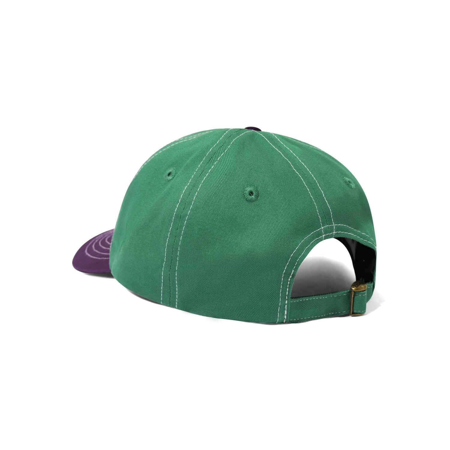 Scratch 6 Panel Cap, Forest / Purple