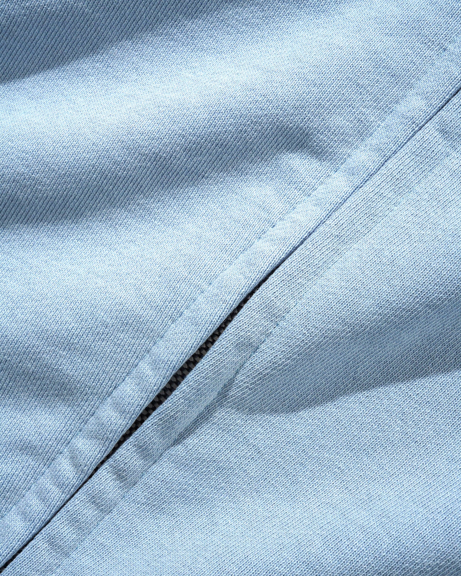 Scrawling Zip-Thru Hood, Washed Ocean