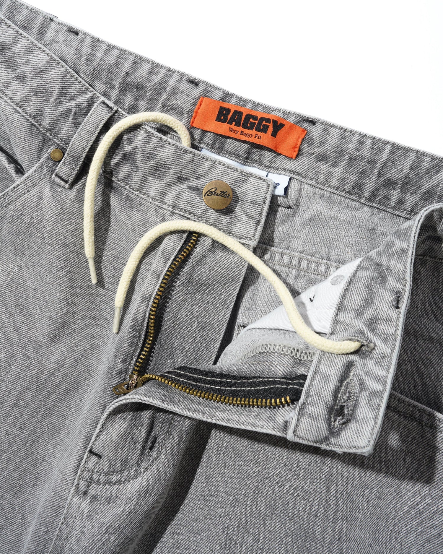 Solar Fade Denim Jeans, Grey Wash