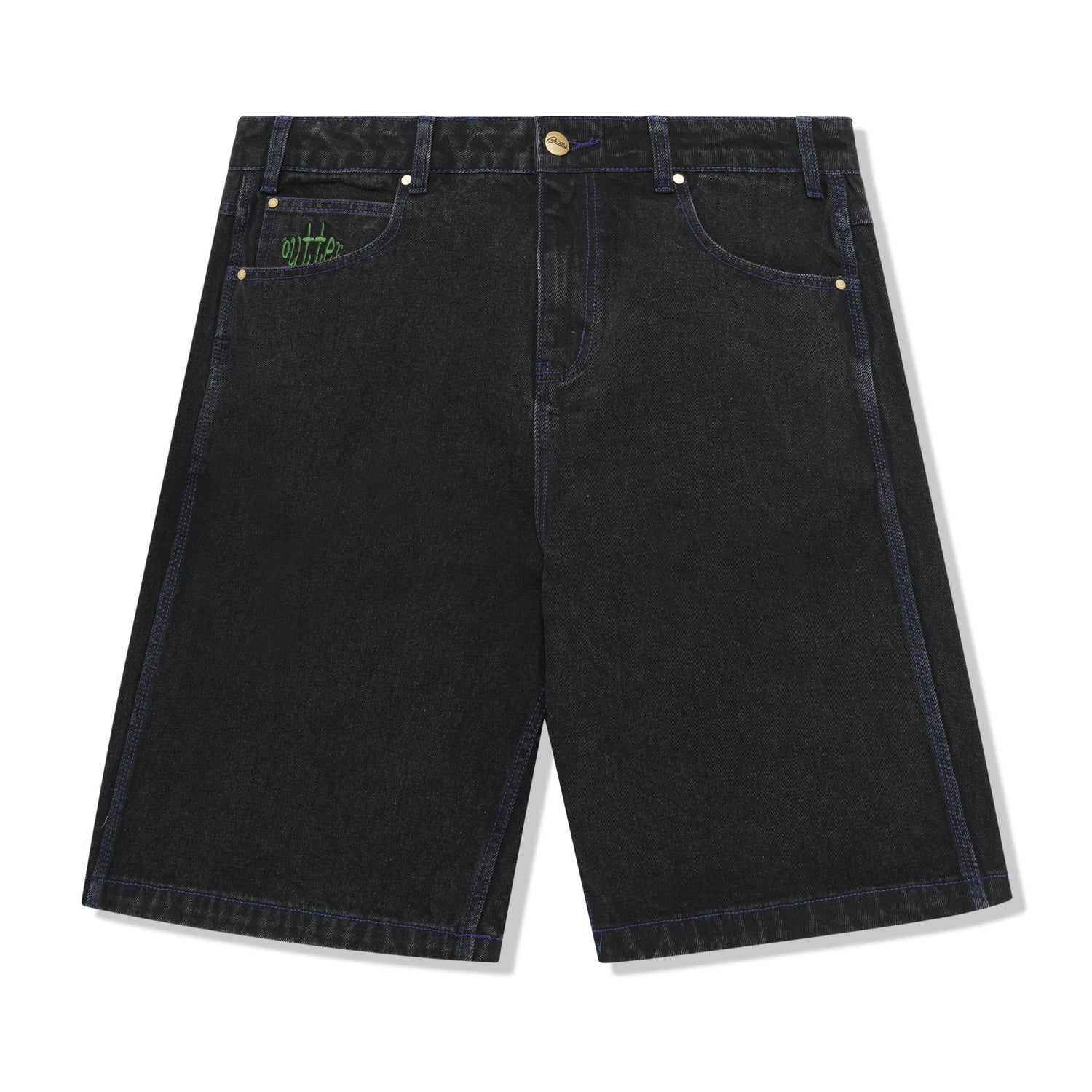 Spider Denim Shorts, Washed Black – Butter Goods USA