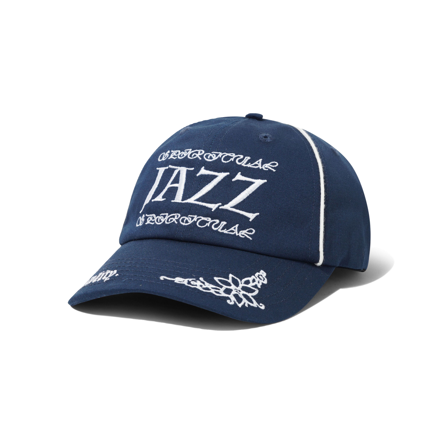 Spiritual Logo 6 Panel Cap, Navy