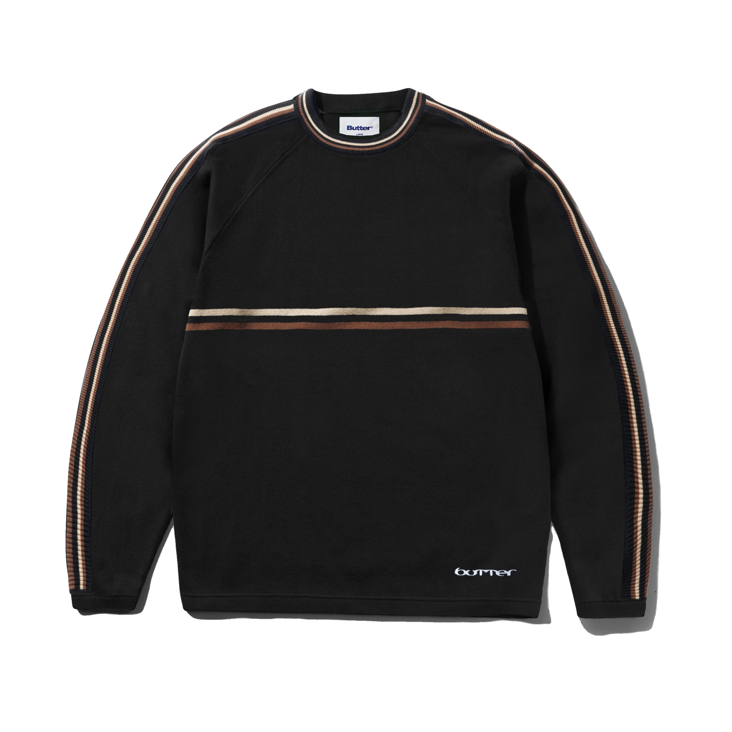 Station Knit Sweater, Black