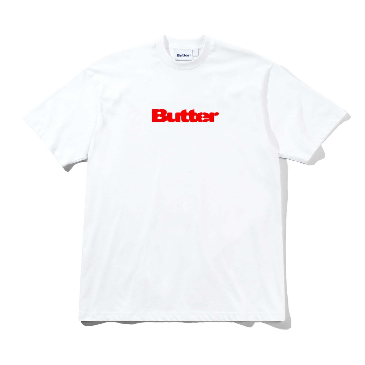 Stencil Logo Tee, White