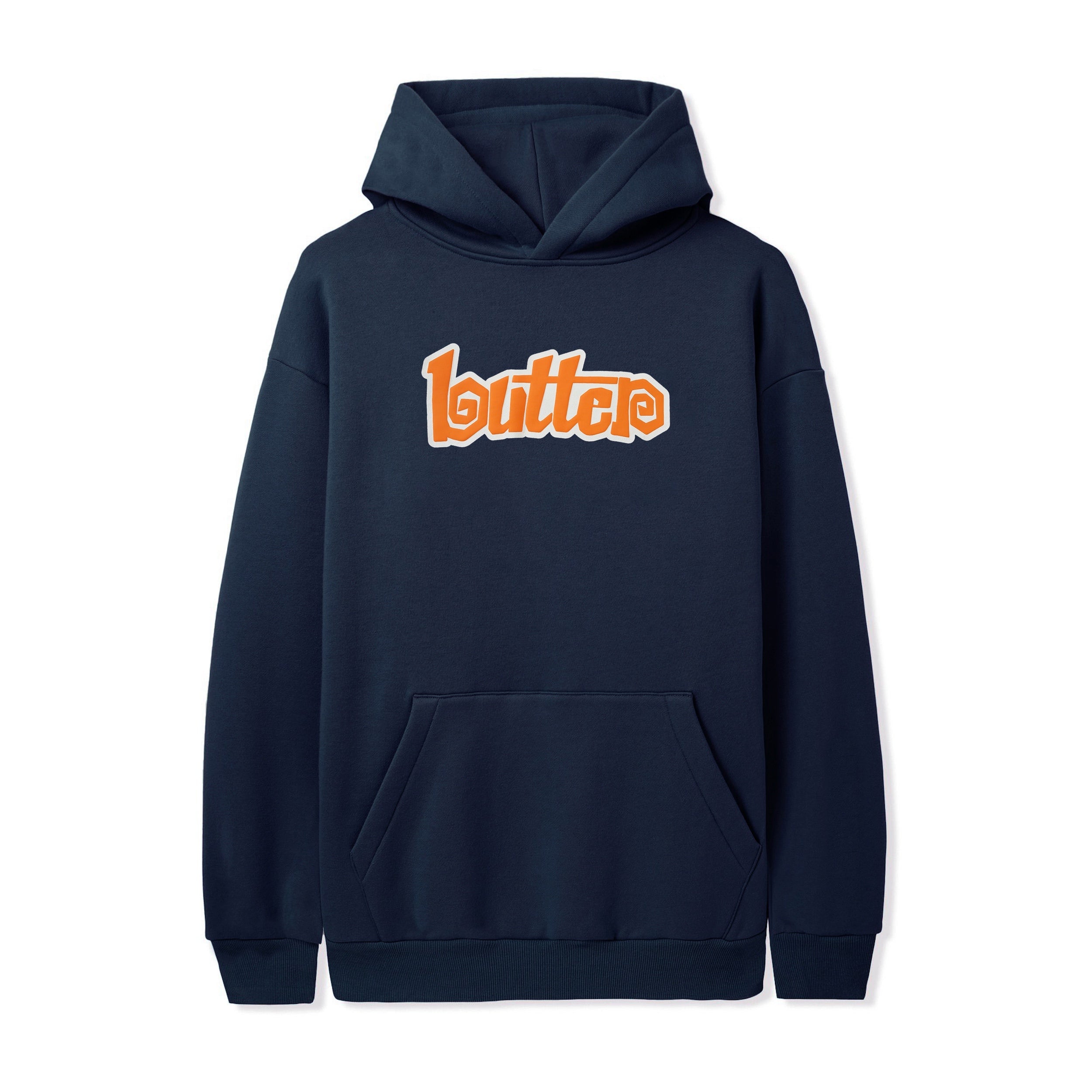 【BUTTER GOODS】Art Pullover Hood Navy Art Pullover Hood, Navy – Butter Goods USA