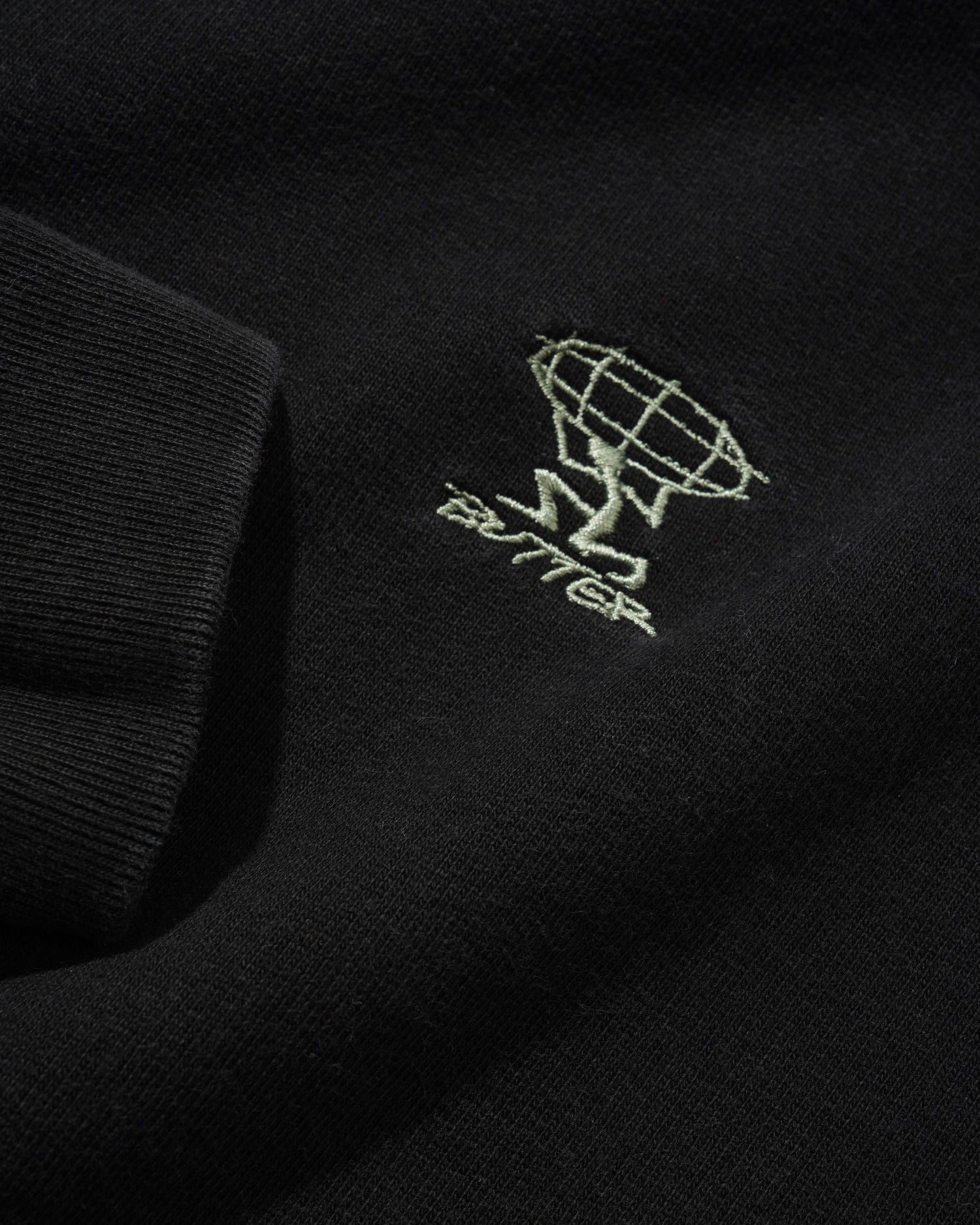 Terrain Basic Pullover Hood, Washed Black