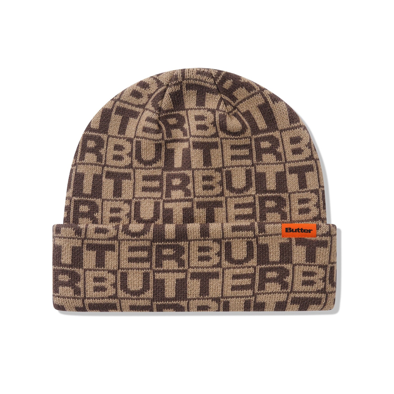 Tiles Beanie, Brown