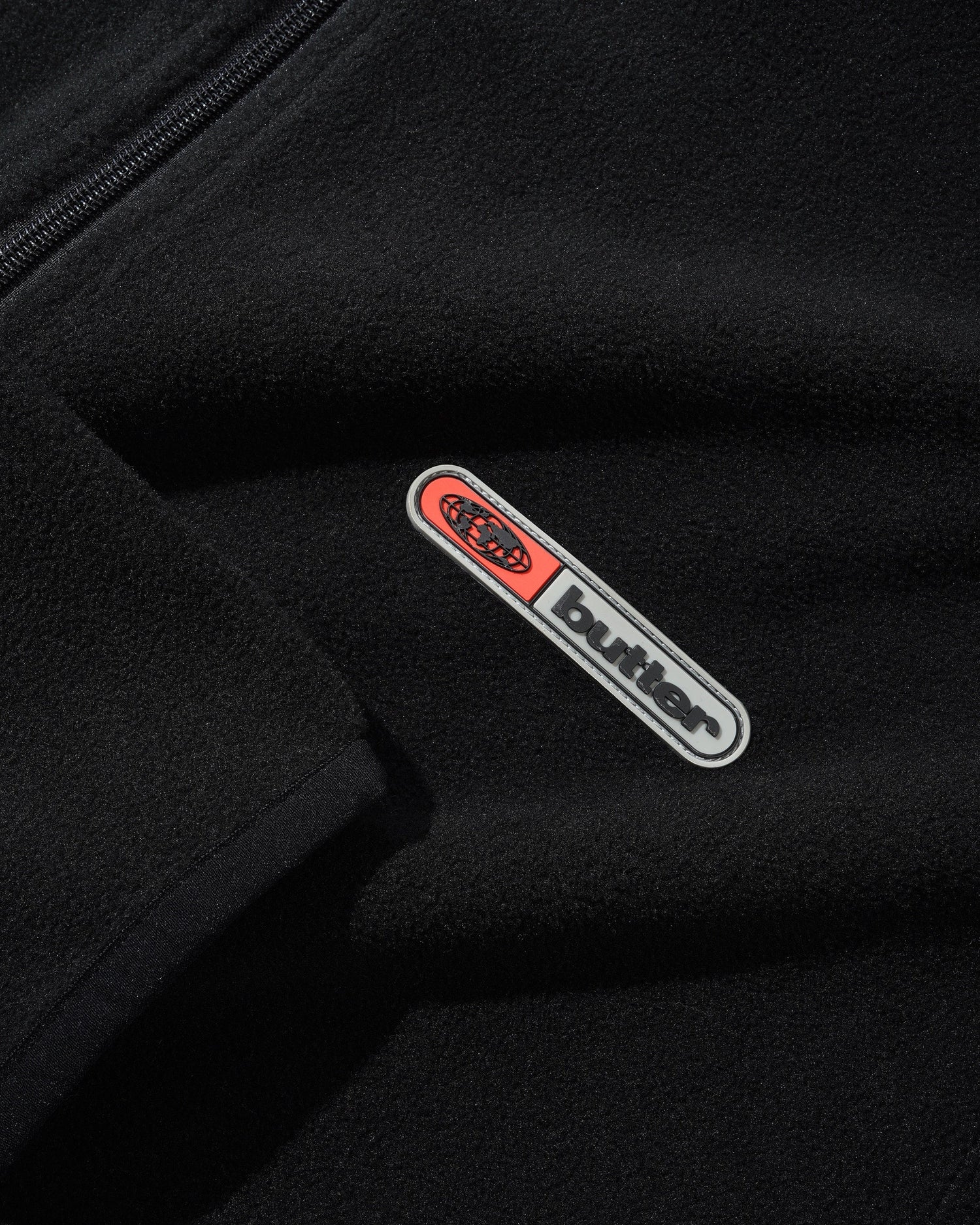 Trail Polar Fleece Jacket, Black