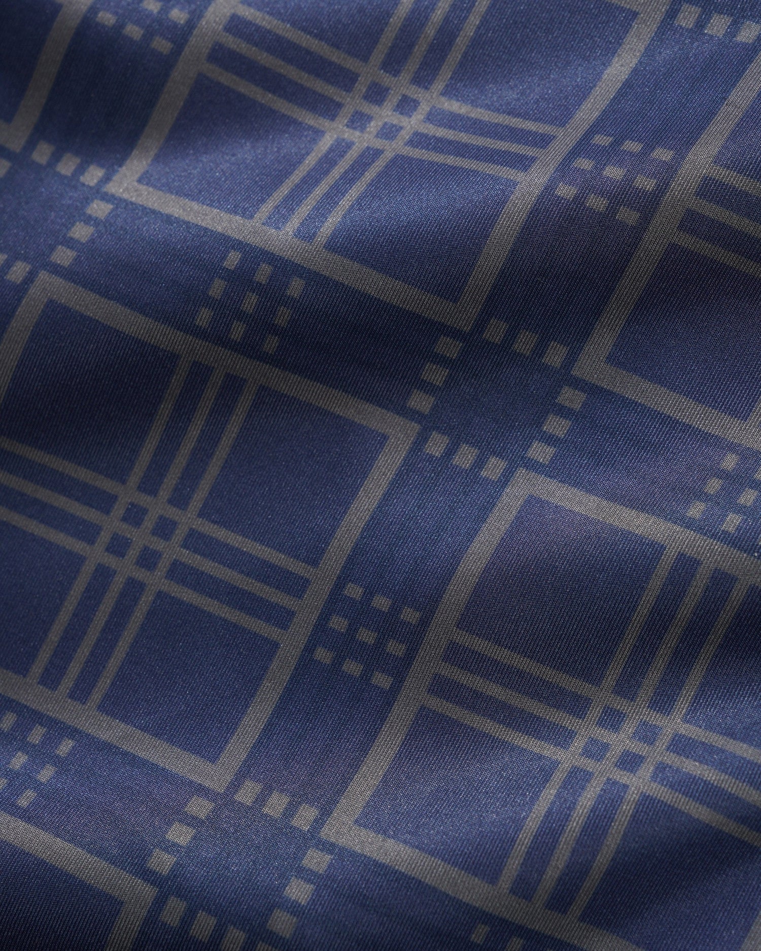 Tricot Jacket, Navy Plaid