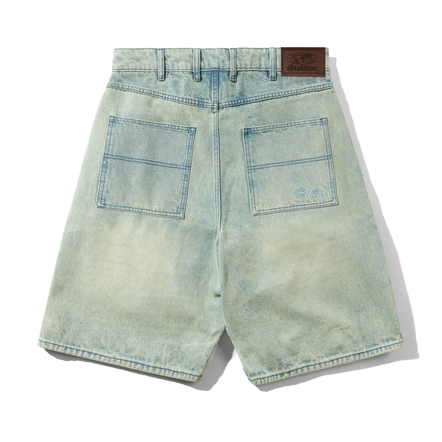 Trim Denim Shorts, Sunfade Blue