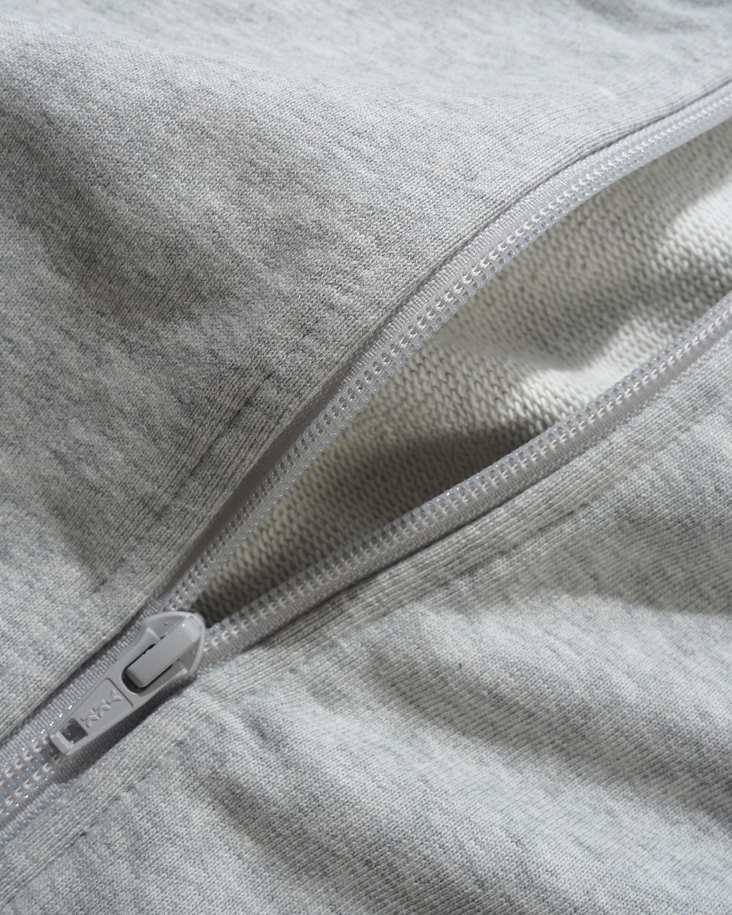 Tunnel Fleece Track Jacket, Ash / Navy