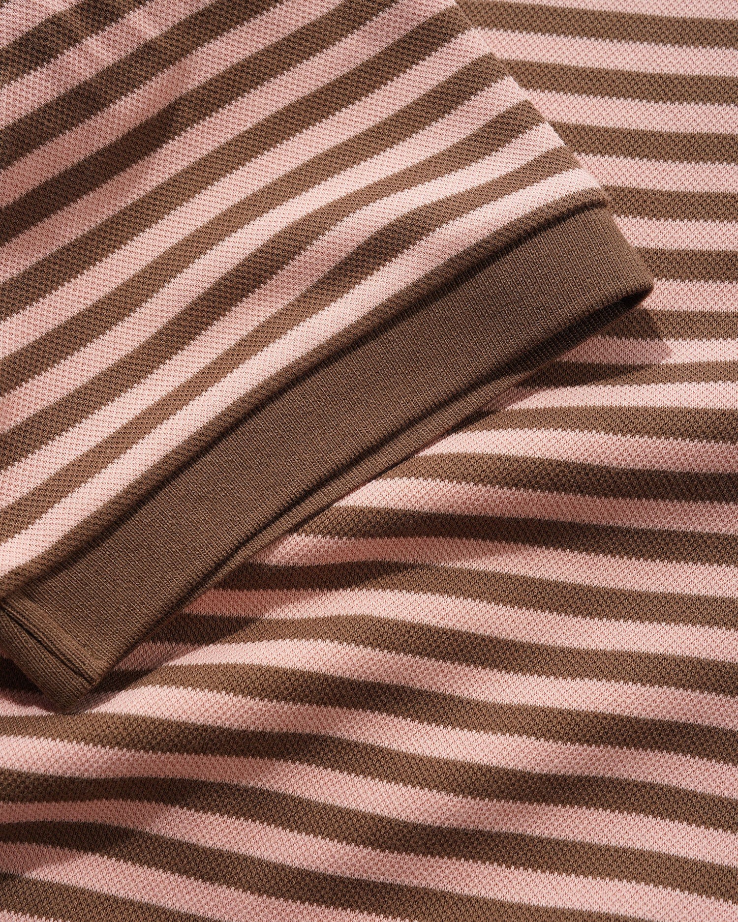 Tunnel S/S Polo Shirt, Brown / Salmon