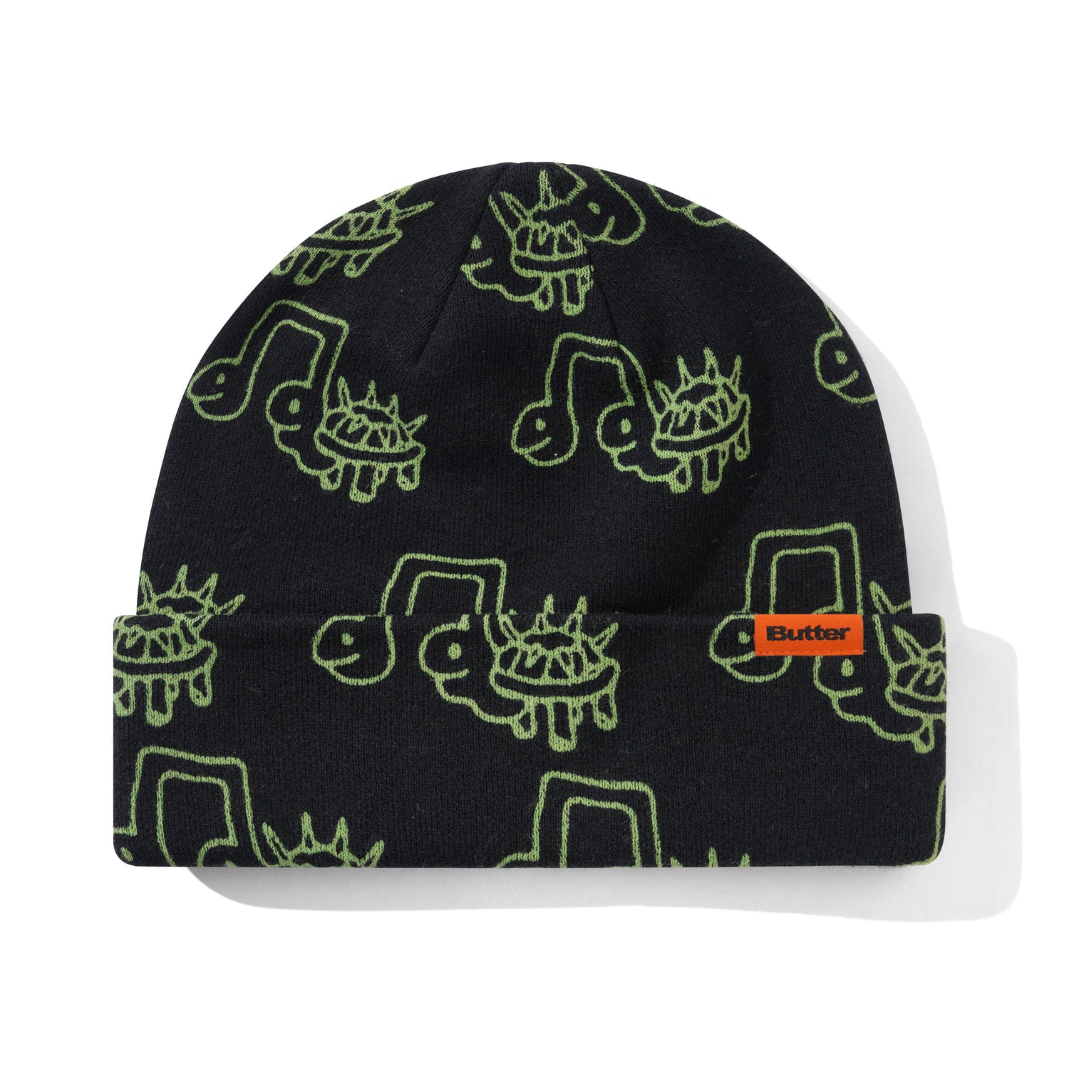 【おすすめニット帽】BUTTER GOODS Point Logo Beanie Wired Skully Beanie, Black – Butter Goods USA