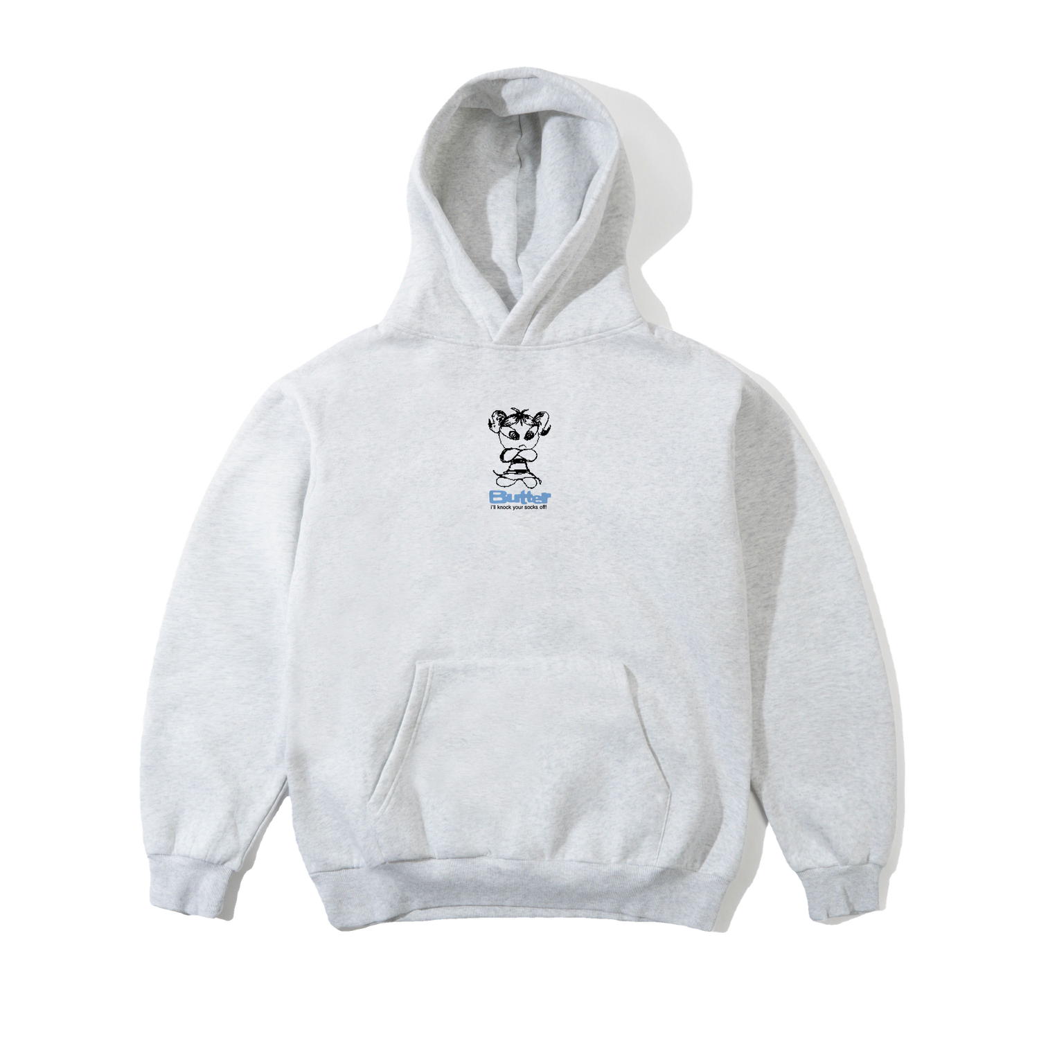 Vexed Pullover Hood, Ash