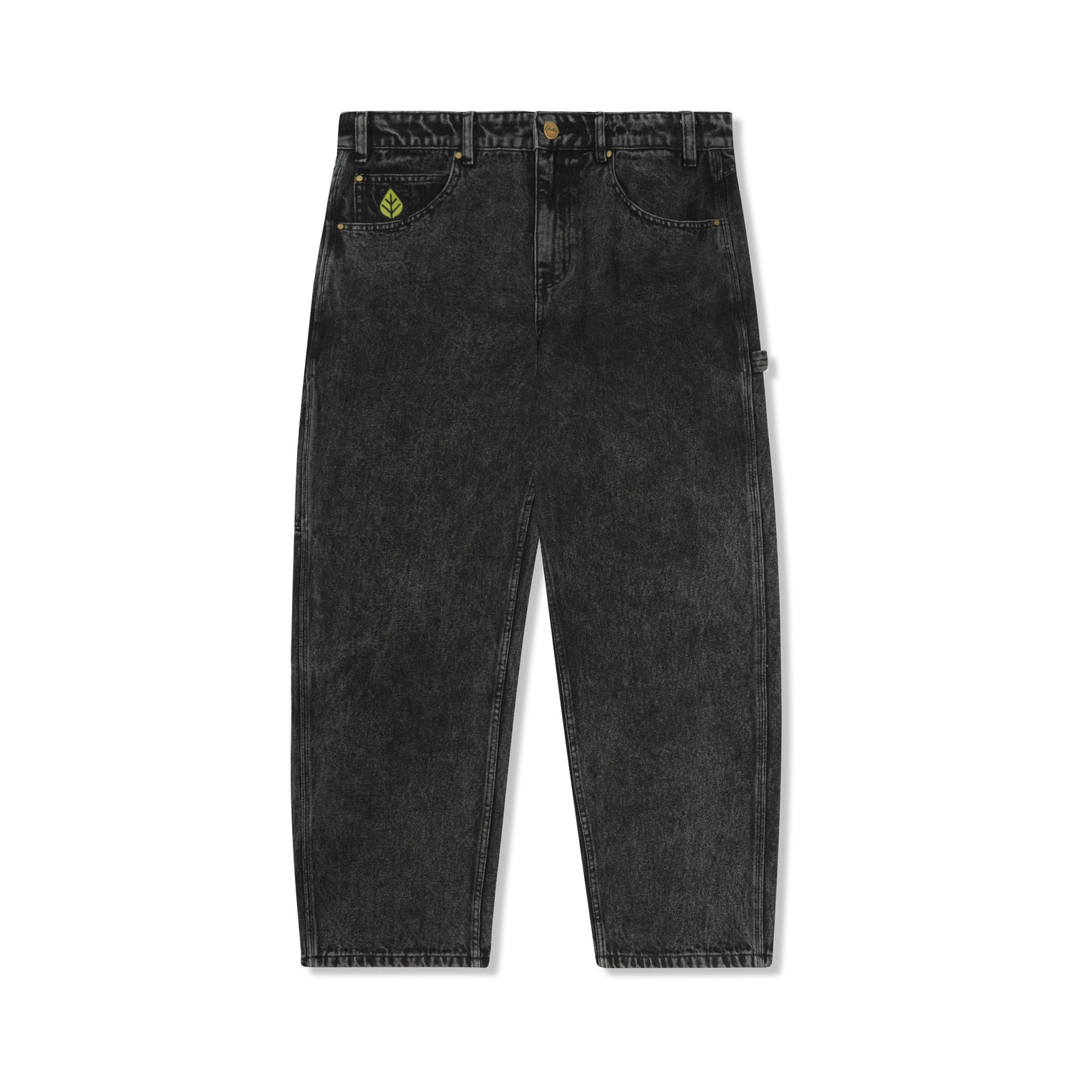 Weathergear Denim Jeans, Faded Black