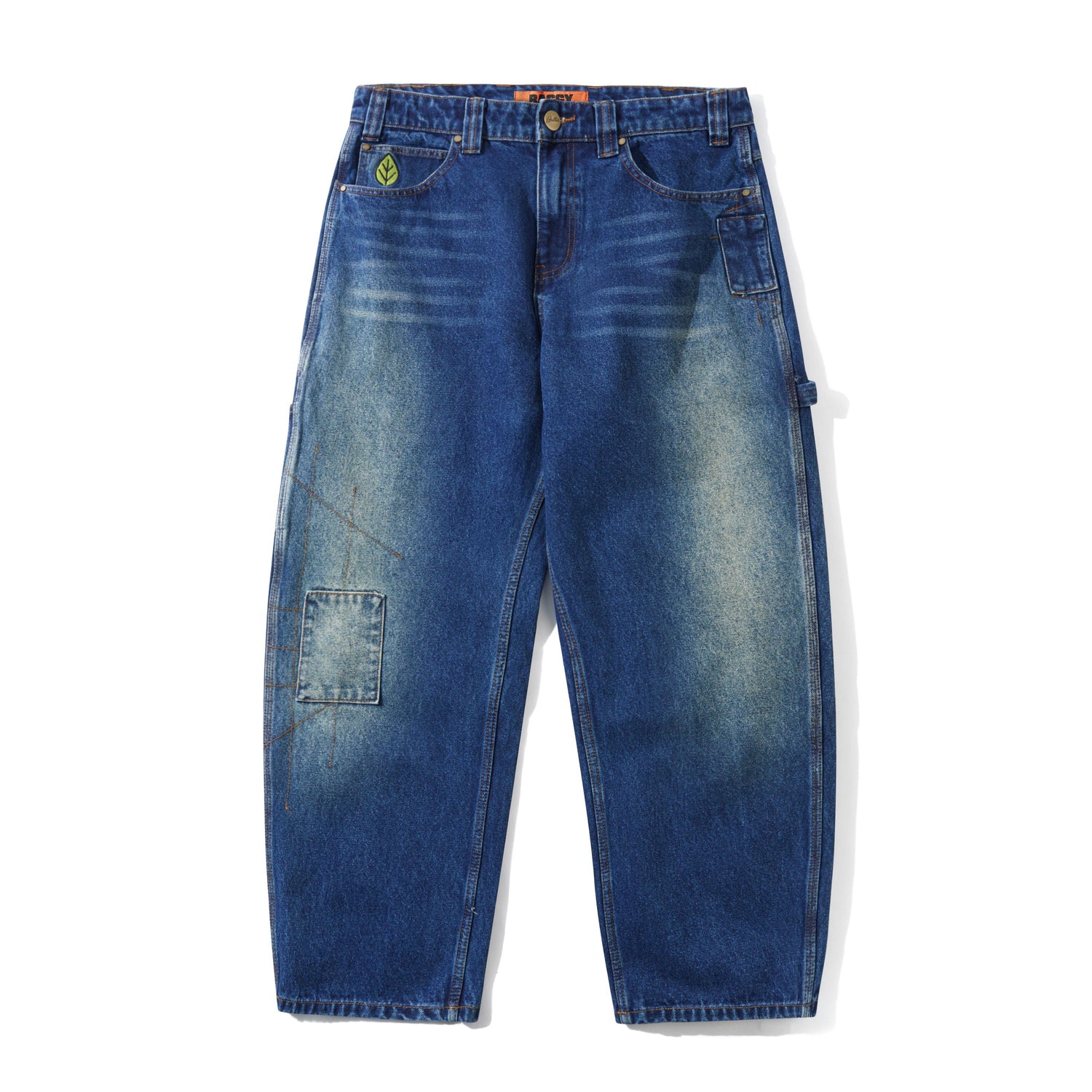 Baggy Denim Jeans, Washed Black – Butter Goods USA
