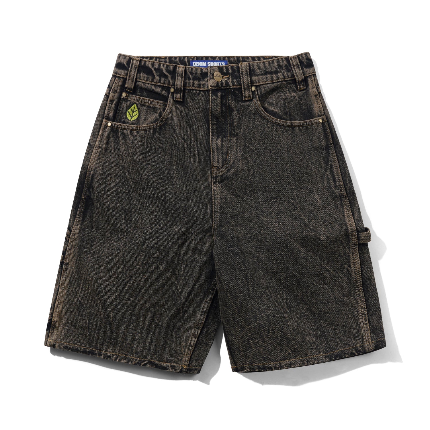 Weathergear Denim Shorts, Brown Tint