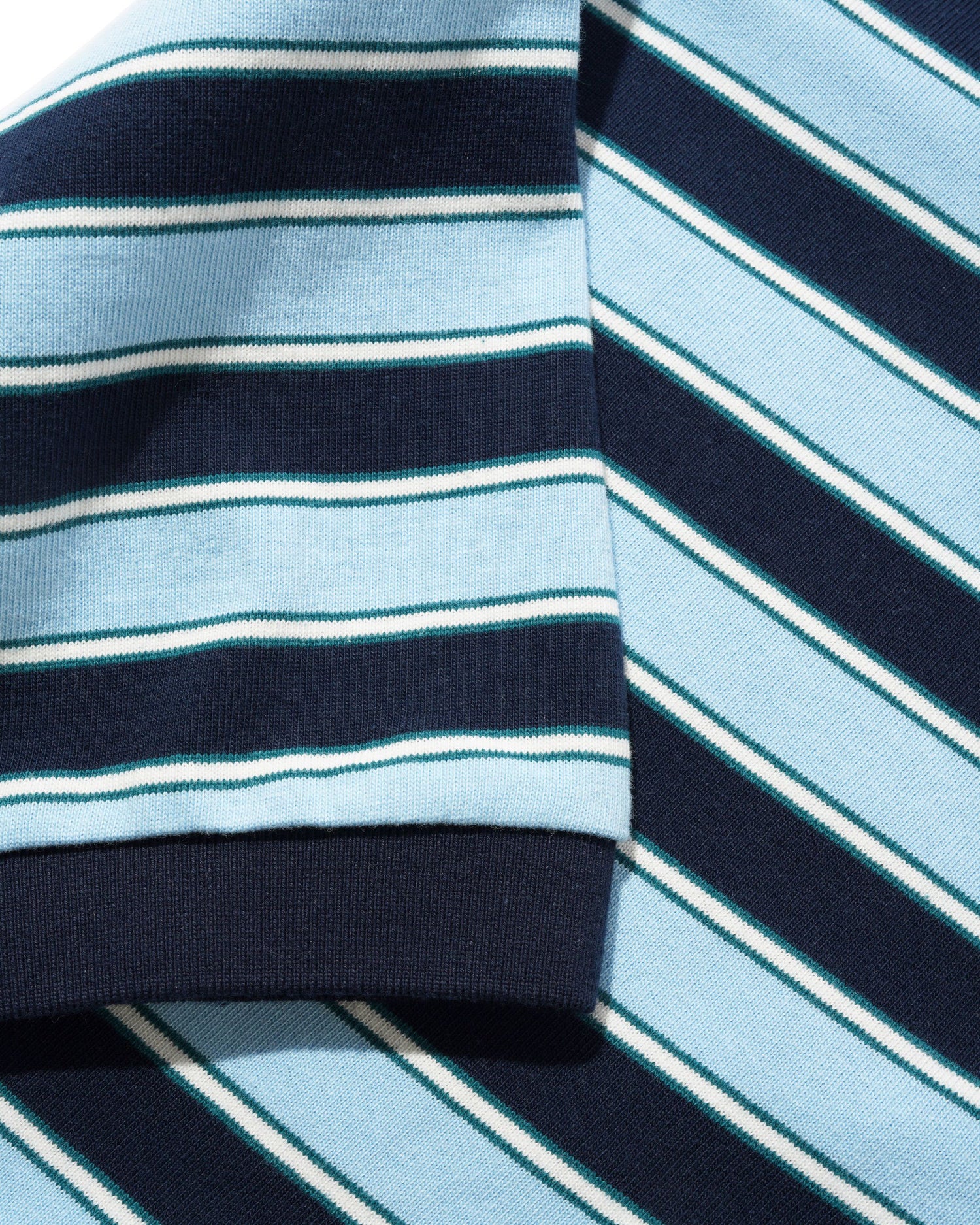 Witness Stripe Polo, Navy / Blue