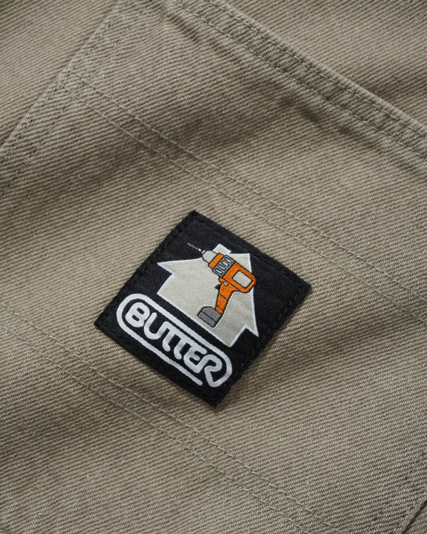 Work Pants, Grey Wash
