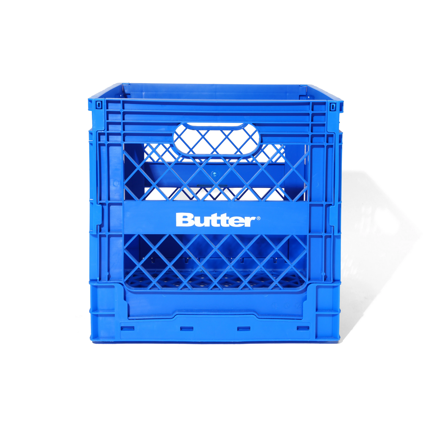 Blue Note Collapsible Record Crate, Royal Blue