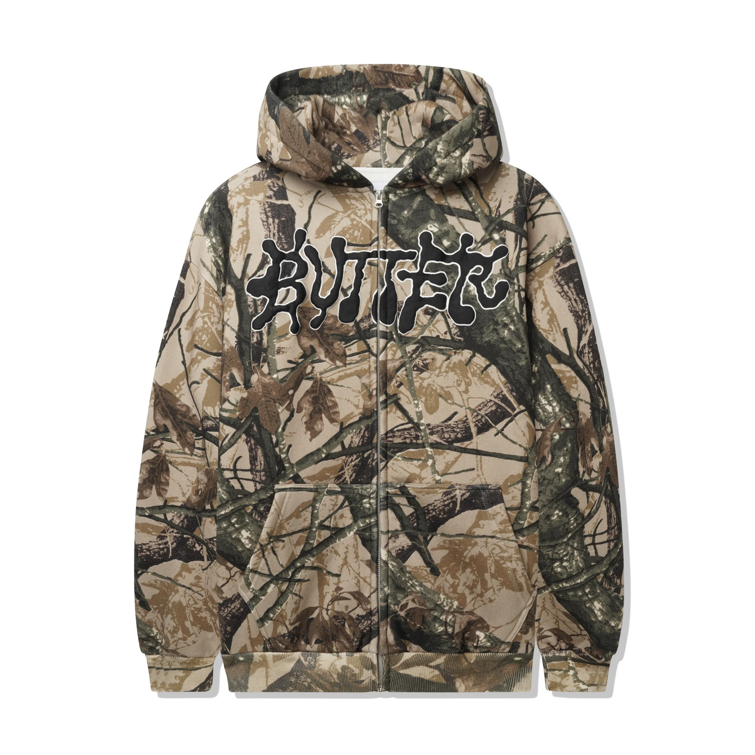 Ink Zip-Thru Hood, Camo