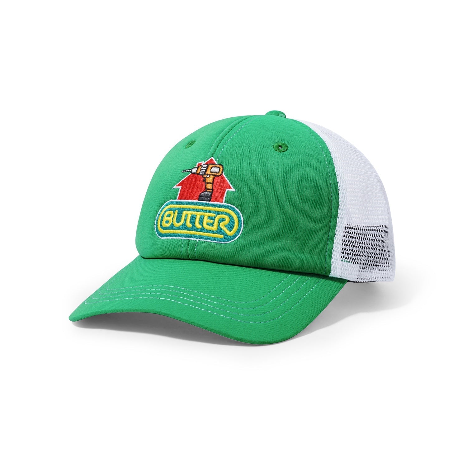 Drill Trucker Cap, Kelly Green