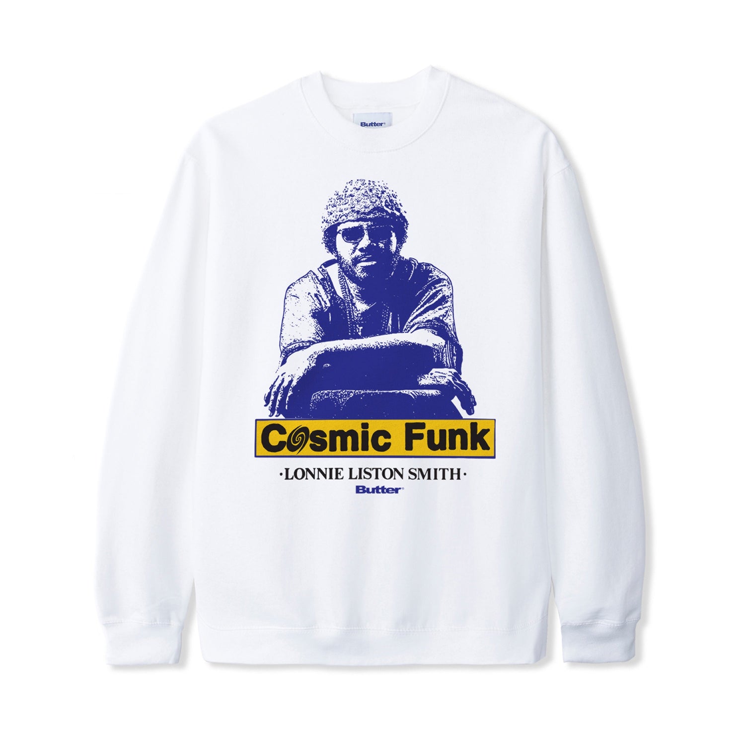Cosmic Funk Crewneck, White