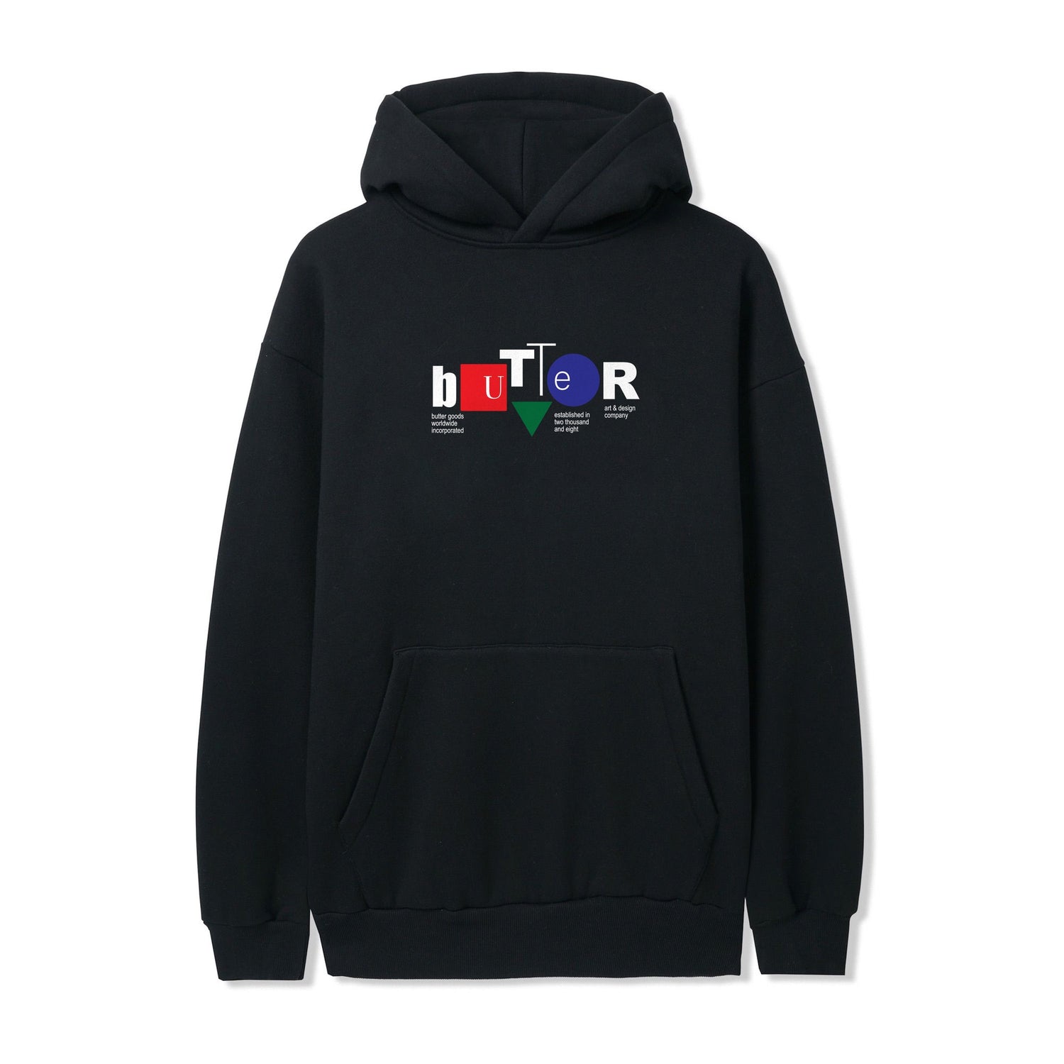 Design Co Pullover Hood, Black