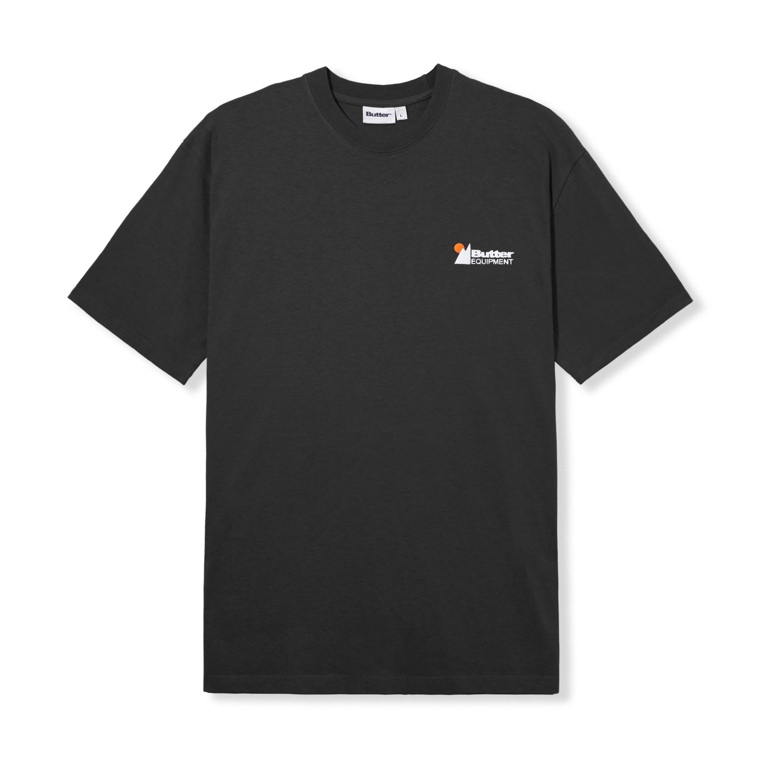 Equipment Pigment Dye Tee, Washed Black