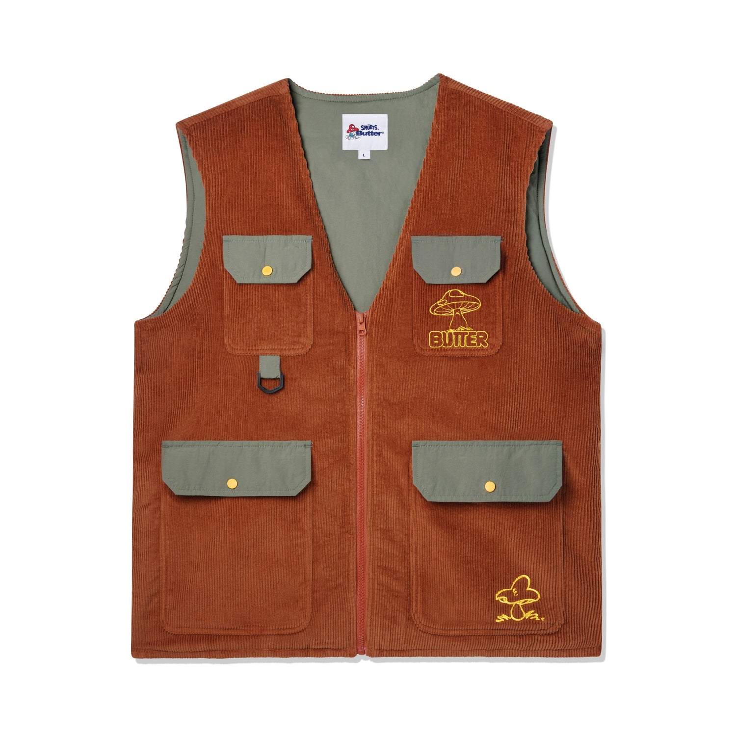 Forage Corduroy Vest, Rust – Butter Goods USA