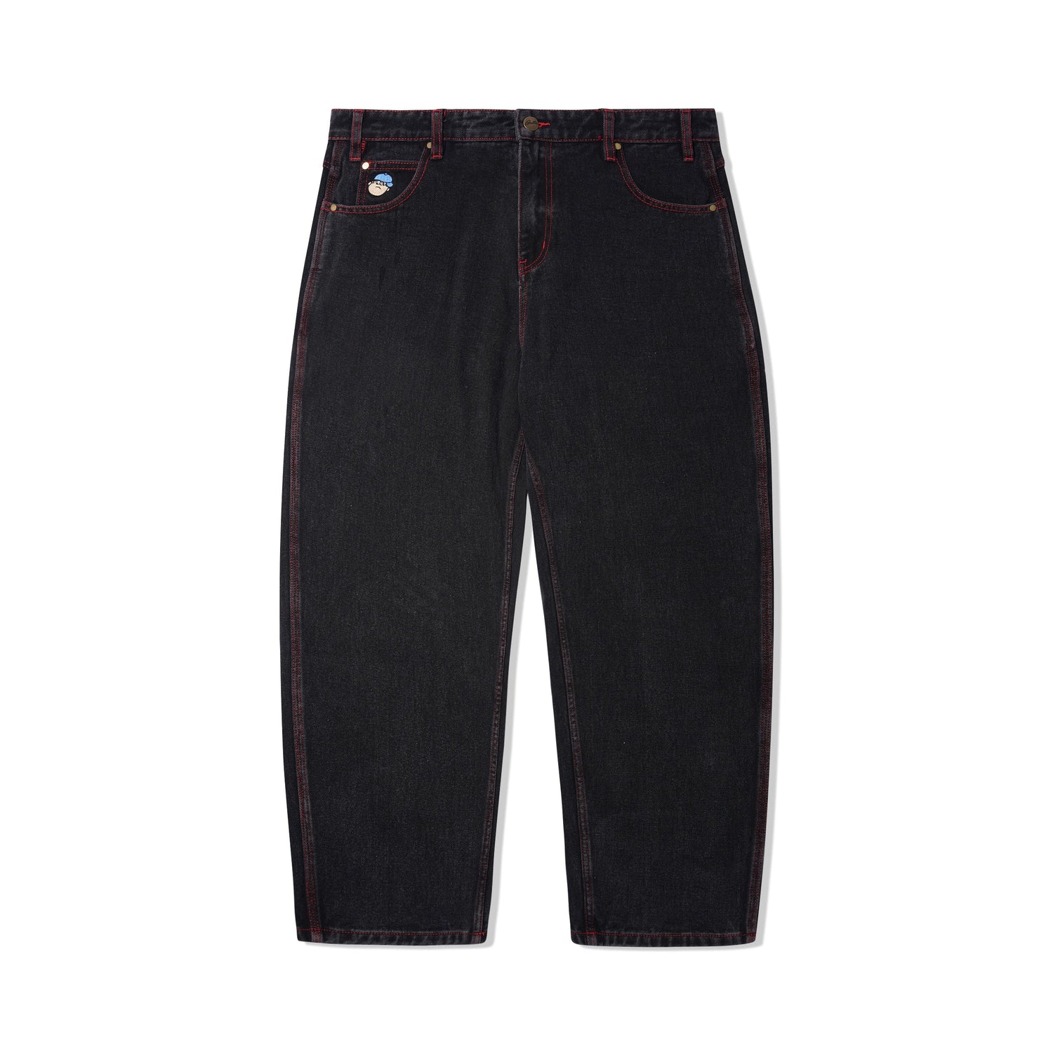 Santosuosso Denim Pants, Washed Blue – Butter Goods USA
