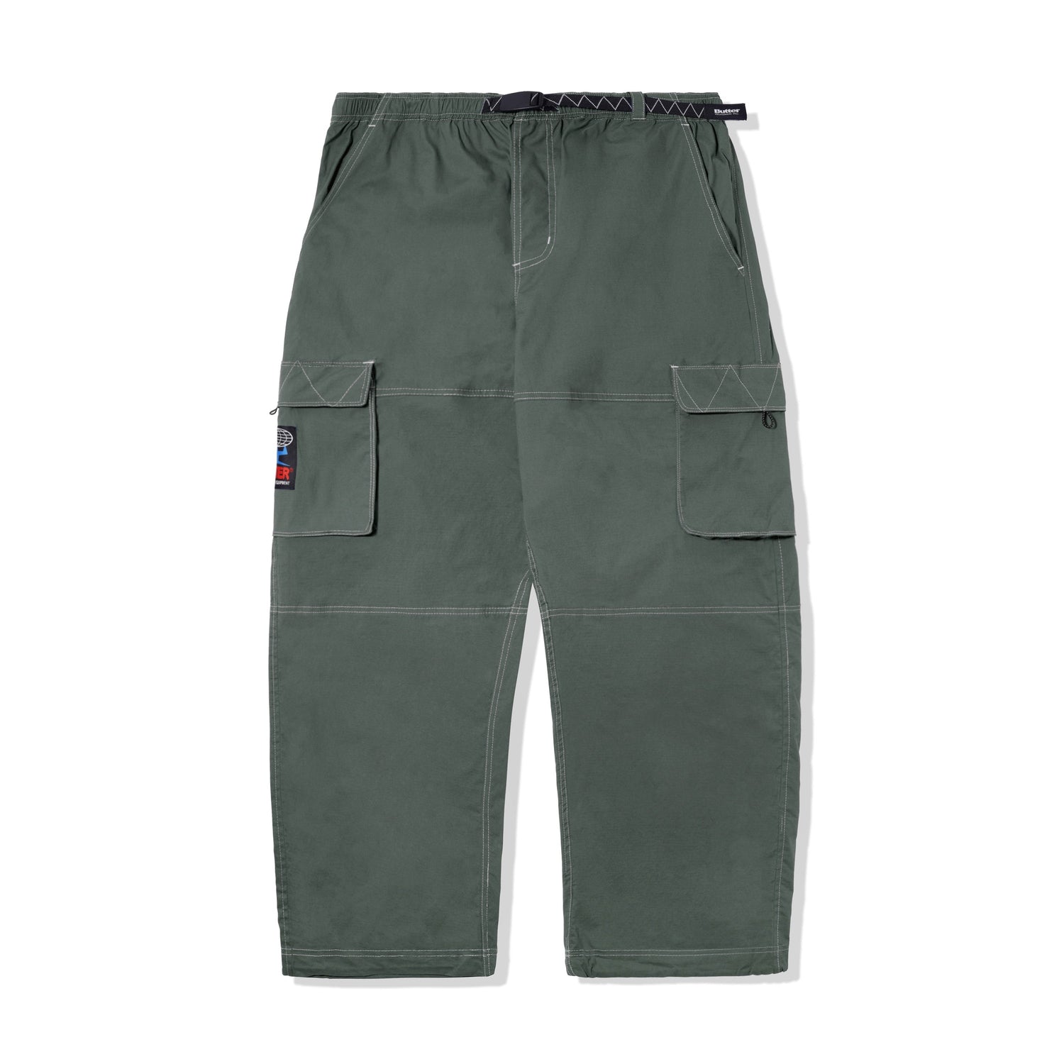 Terrain Contrast Stitch Cargo Pants, Army