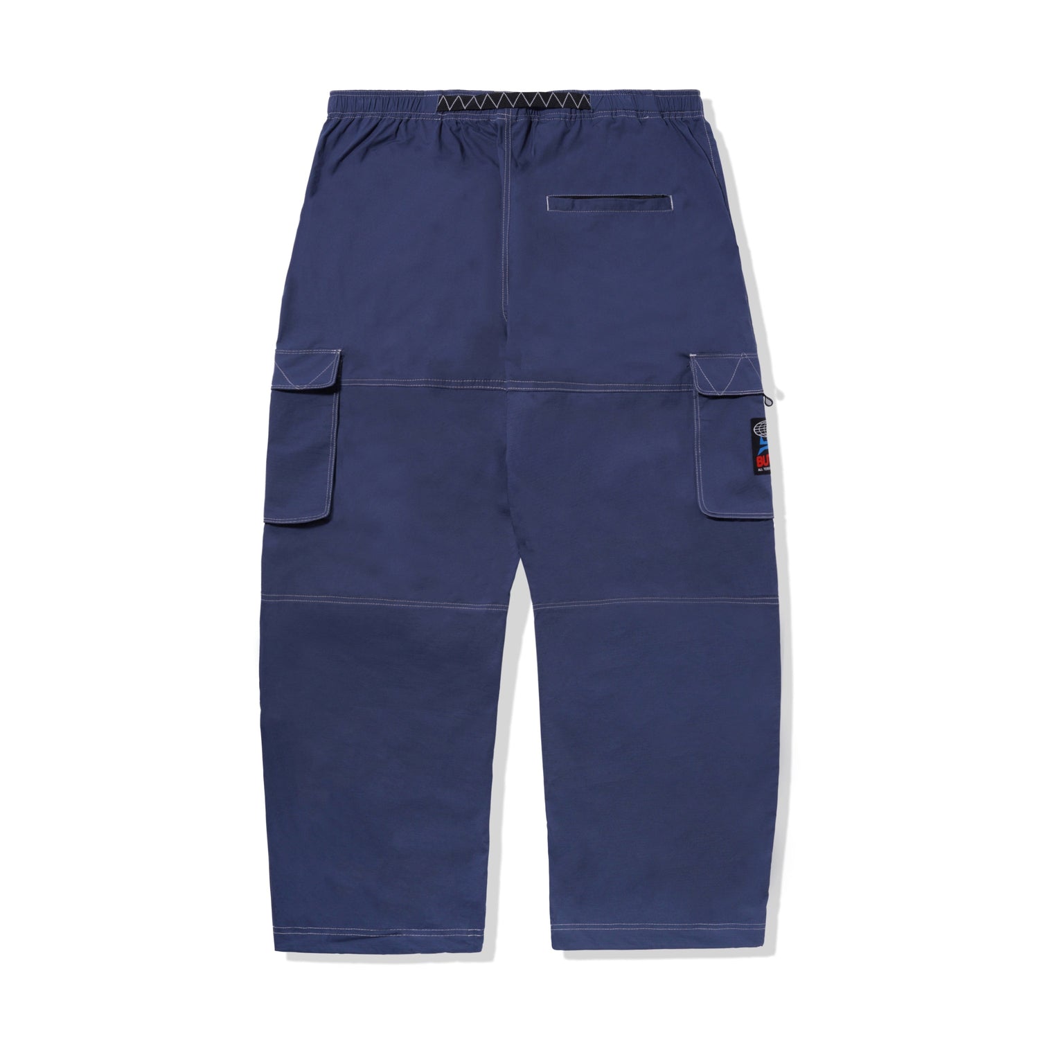 Terrain Contrast Stitch Cargo Pants, Slate