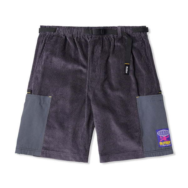 Broken twill denim cargo shorts online