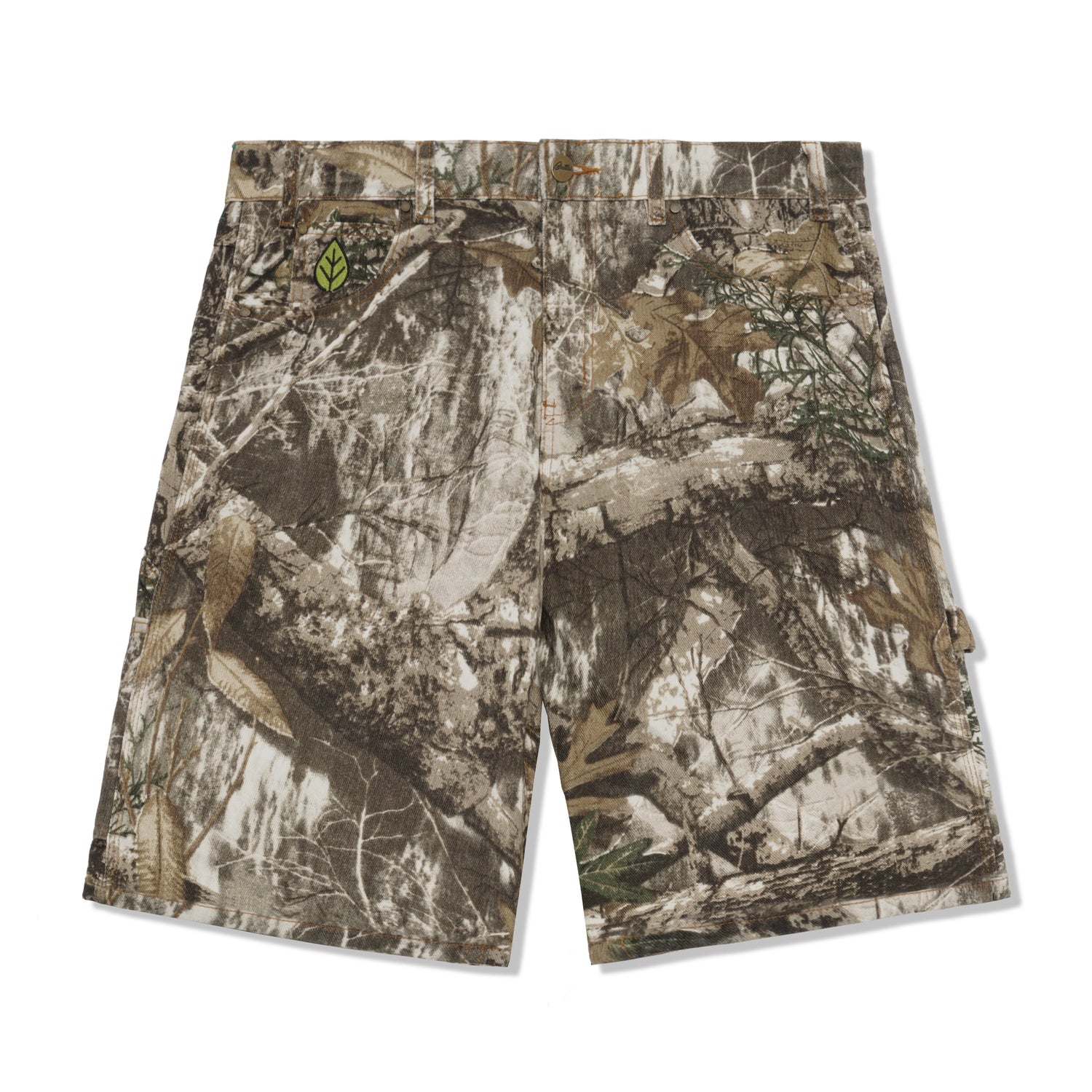 Weathergear Heavy Weight Denim Shorts, Forest Camo